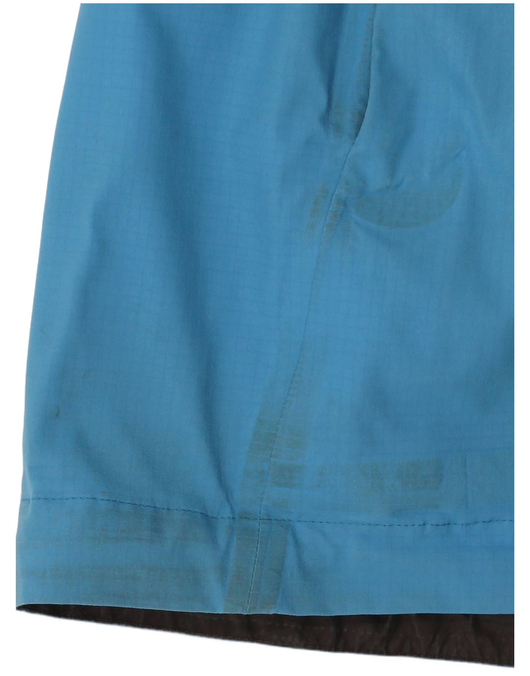 Patagonia Regnjakke med hætte til mænd UK 38 Medium Blue Nylon