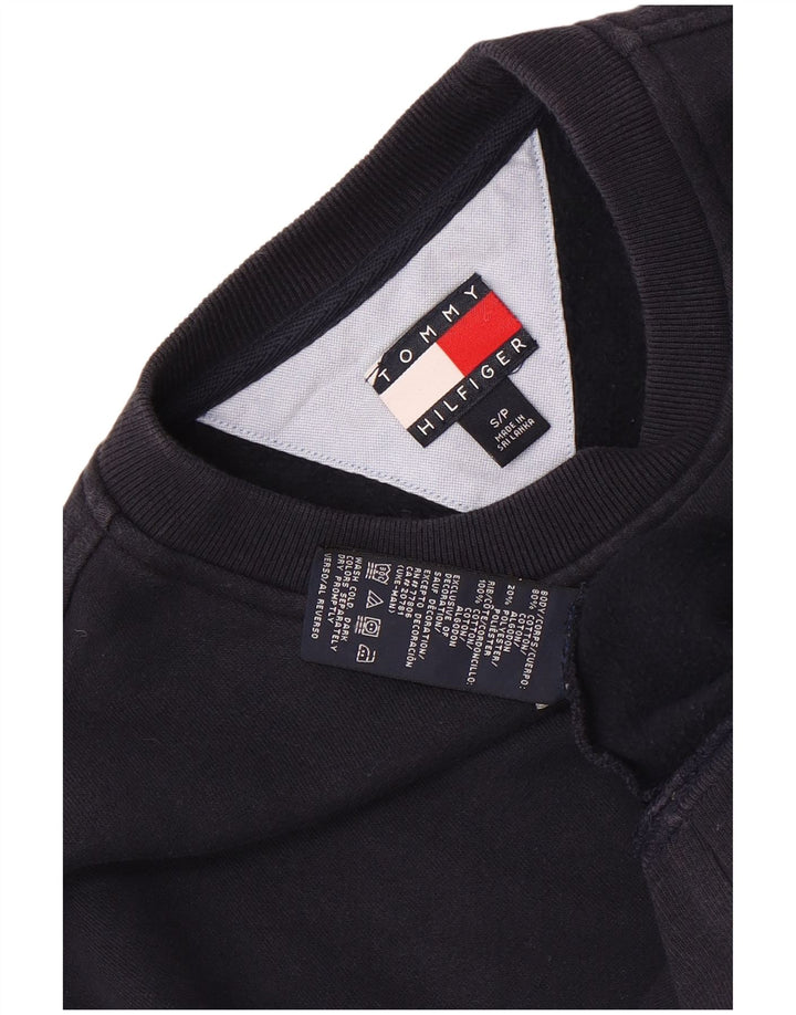 Tommy Hilfiger Sweatshirt til mænd, lille marineblå bomuld