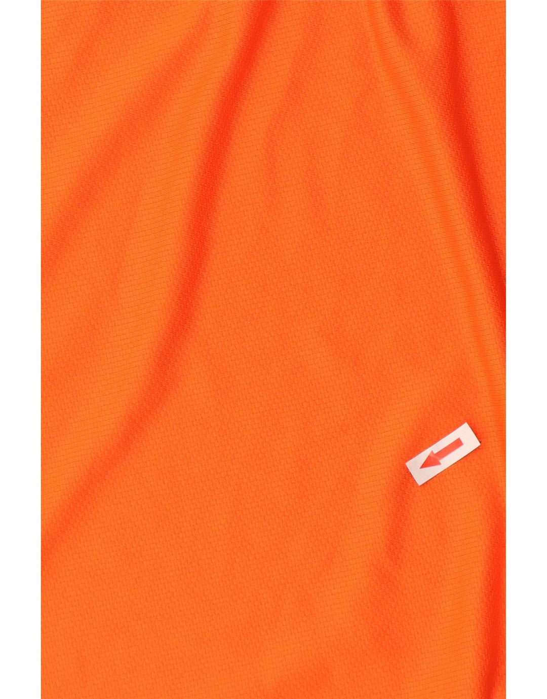 Nike Herre Dri Fit Top Langærmet Stor Orange Colourblock Polyester