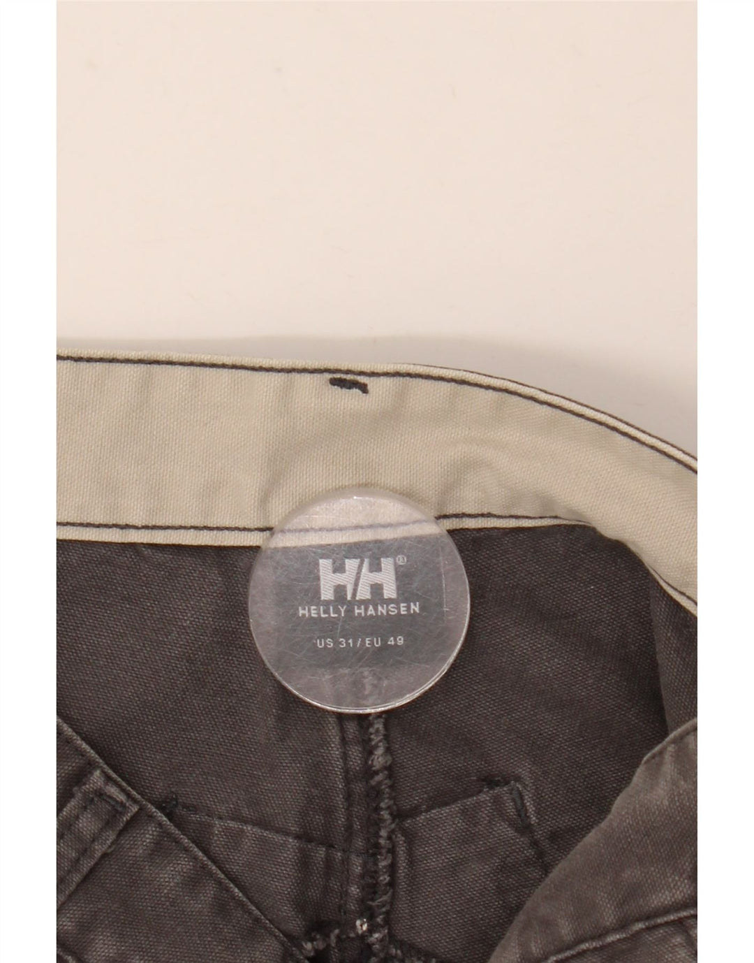 HELLY HANSEN Herre Straight Cargo Bukser W31 L32 Grå Bomuld