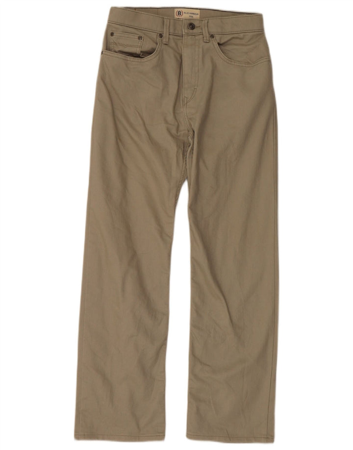 Marks & Spencer Herre Blue Harbor Straight Casual Bukser W30 L30 Grå