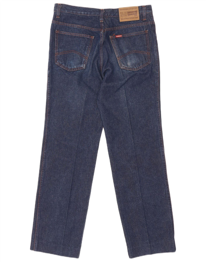 Carrera Straight Jeans til mænd W34 L31 Marineblå bomuld