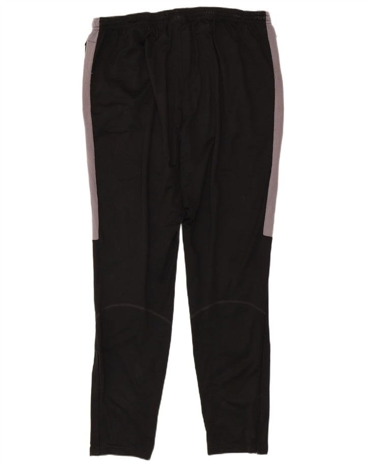Nike Herre Dri Fit træningsdragt Bukser XL Sort Colourblock Polyester