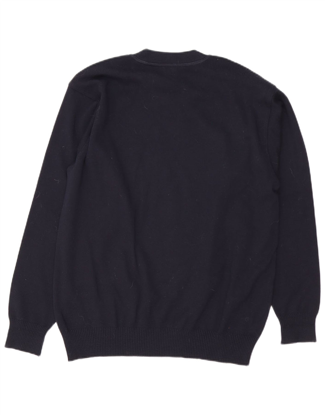 PAUL & SHARK Herre sweater med rund hals, stor marineblå uld