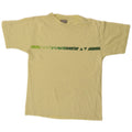 Nike drenge grafisk t-shirt top 10-11 år medium gul bomuld