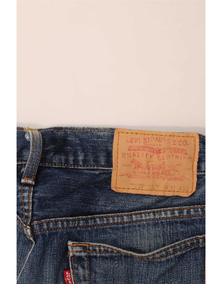 Levi's Dame 517 Bootcut Jeans W31 L33 Blå
