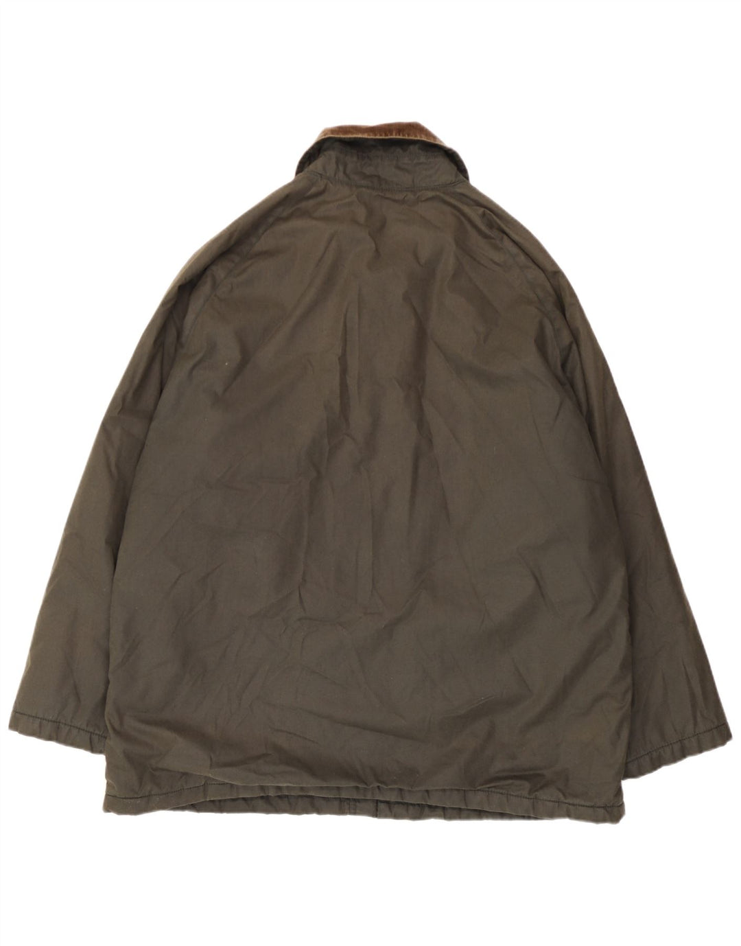 Brugi Herre vokset bomuldsjakke UK 38 Medium Khaki