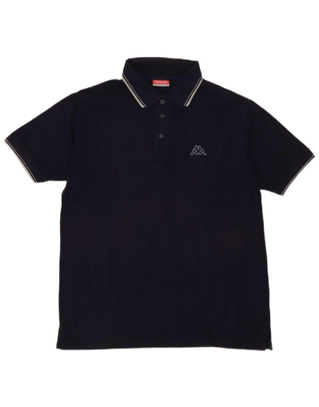 Kappa herre poloshirt XL marineblå bomuld