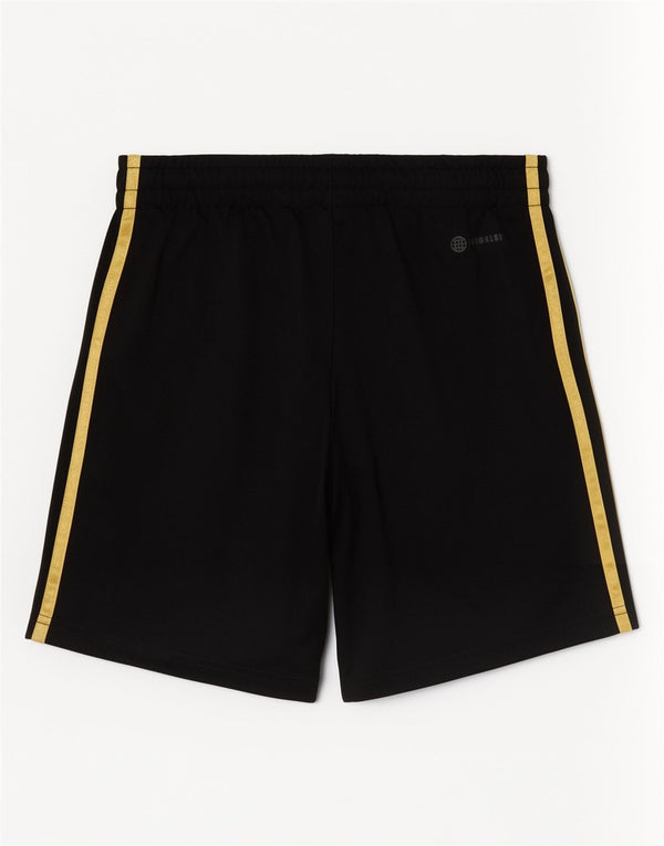 Adidas drenge MESSI grafiske sportsshorts 9-10 år W25 L7 Black Sports