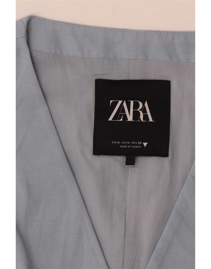Zara Damevest UK 12 Medium Blue