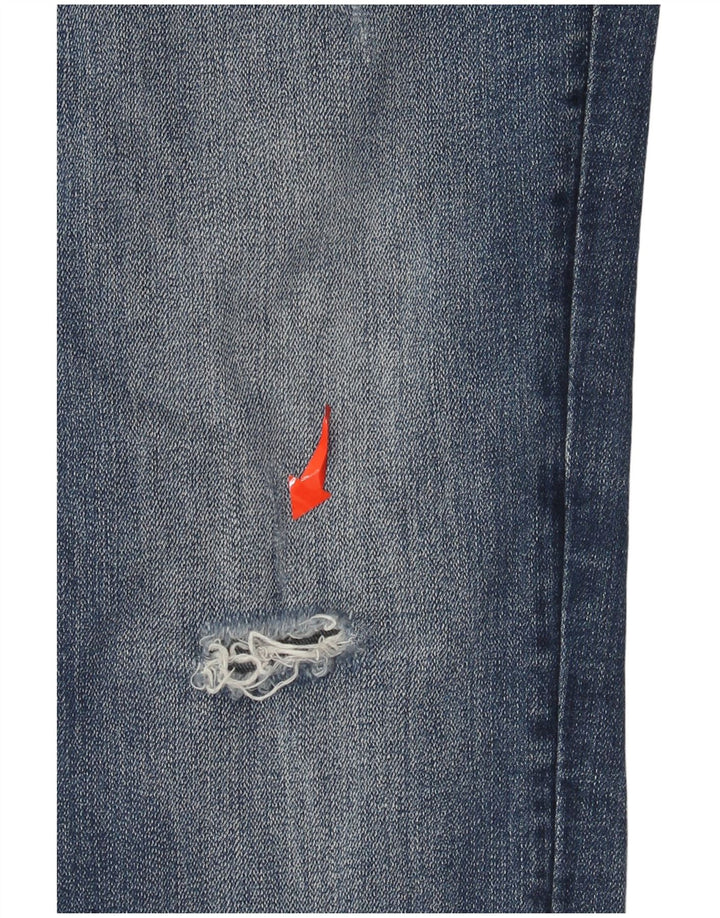 Desigual Dame Skinny Jeans W28 L27 Blå