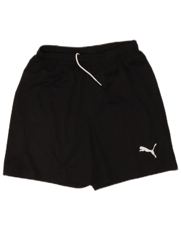Puma Boys Sports Shorts 15-16 År Sort Polyester