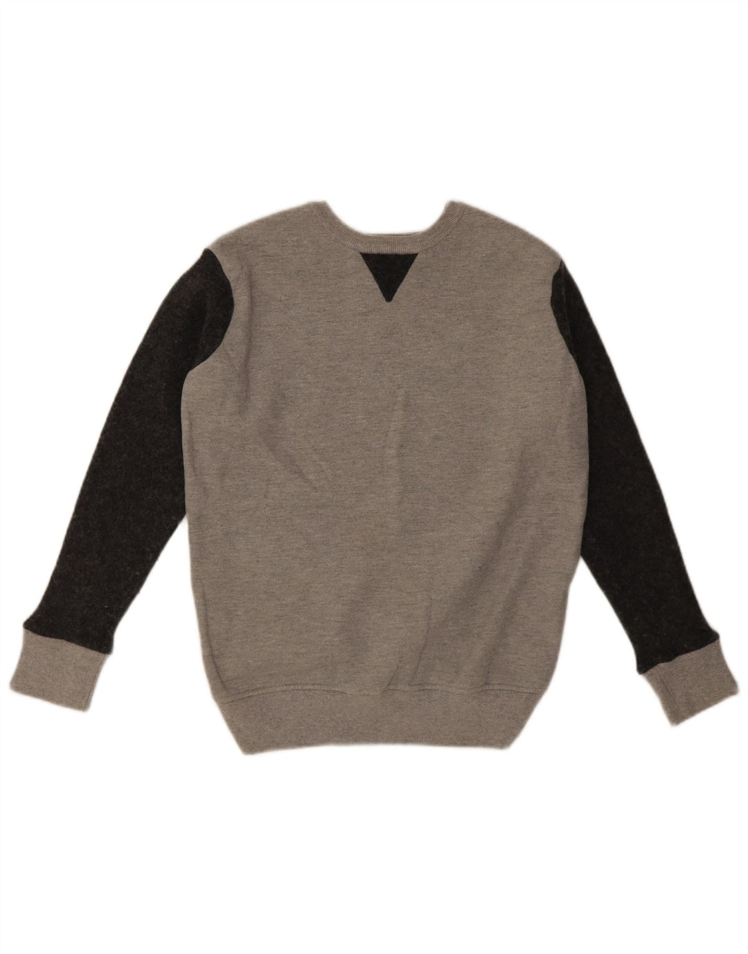 Armani Jeans Drenge Sweatshirt Jumper 10-11 år Stor Grå Colourblock