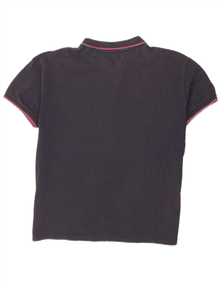 Invicta herre poloshirt 3XL marineblå stribet bomuld