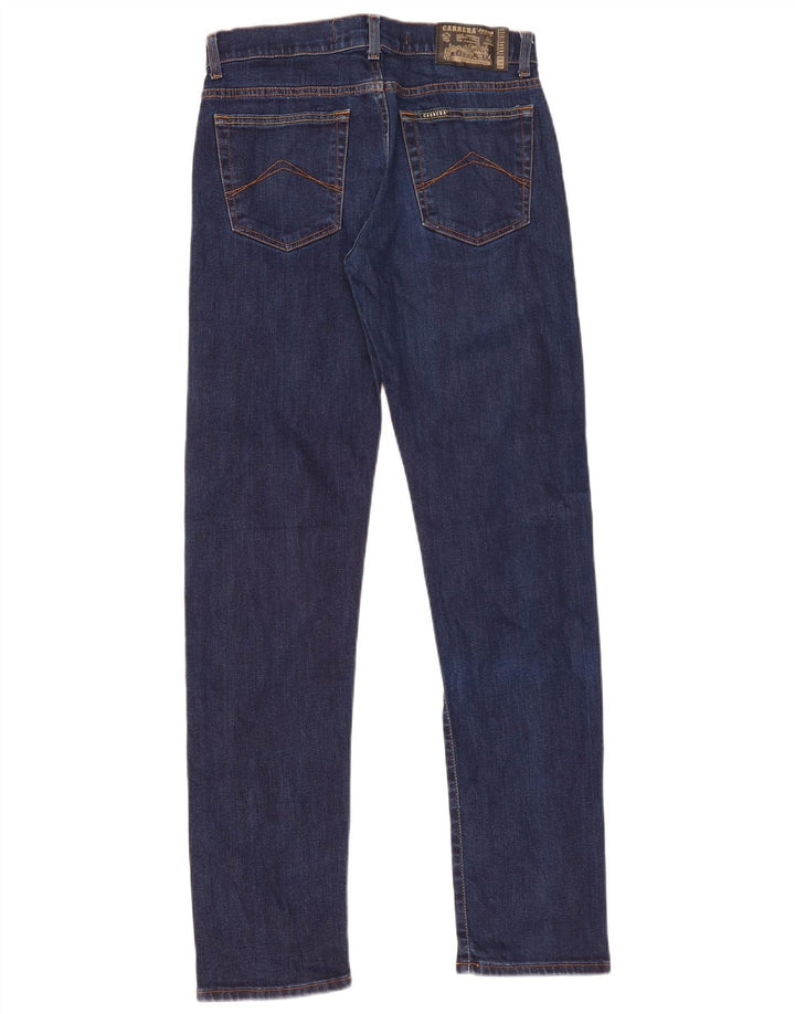 Carrera Herre 710 Regular Slim Jeans IT 46 Small W31 L33 Marineblå Bomuld