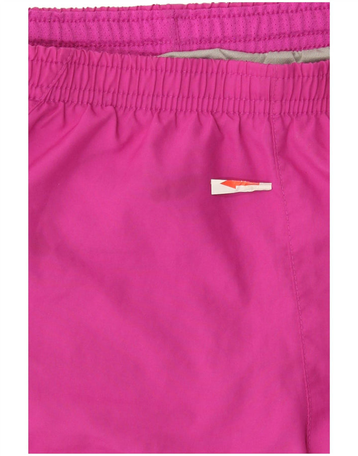 Nike sportsshorts til kvinder UK 12 Medium Lilla Polyester