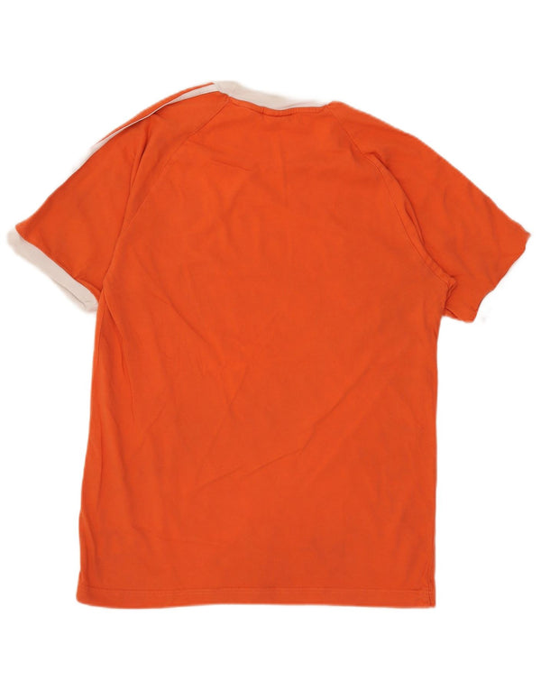 Adidas Herre T-Shirt Top Medium Orange