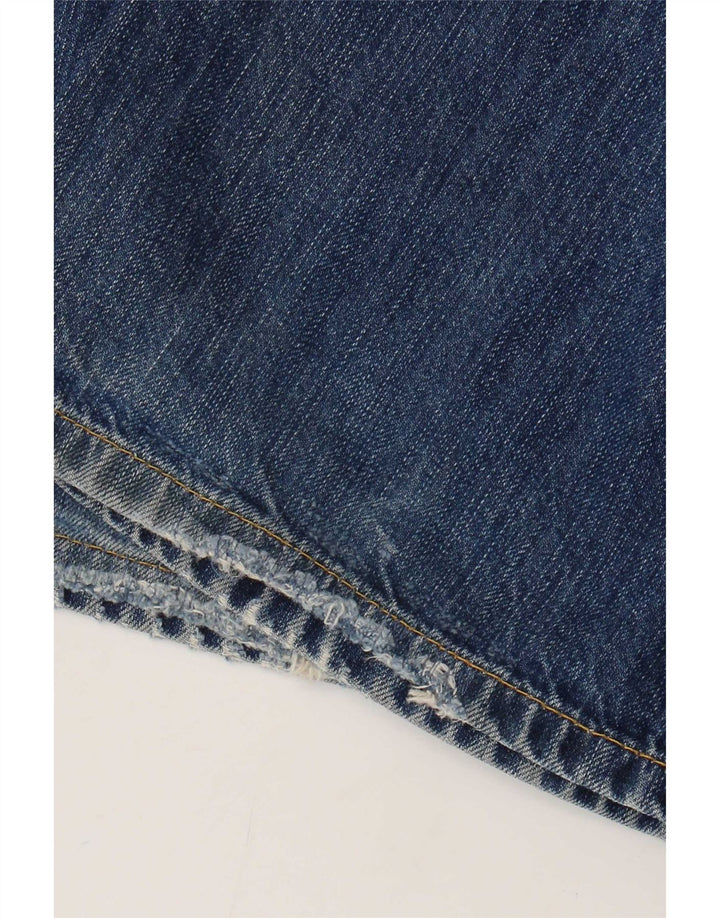 Tommy Hilfiger Herre Straight Jeans W38 L32 Blå Bomuld