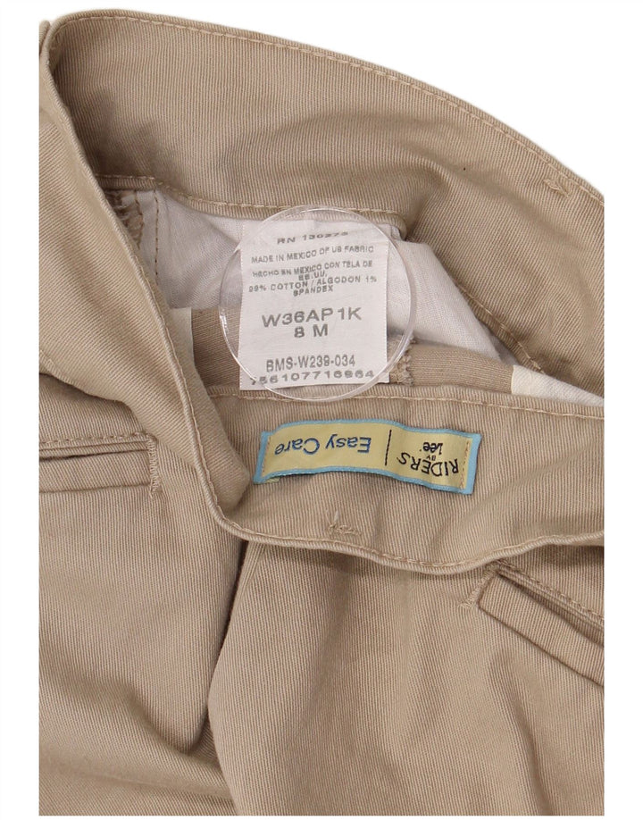 LEE Dame Riders Lige Casual Bukser US 8 Medium W30 L32 Beige