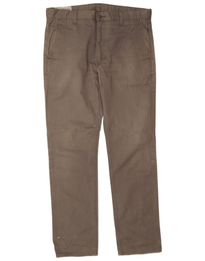 Levi's Herre Regular Chino Bukser W36 L32 Grå Bomuld