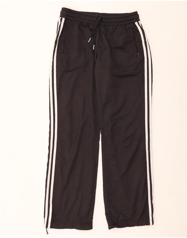 ADIDAS Womens Climalite træningsdragt Bukser UK 12 Medium Black Polyester