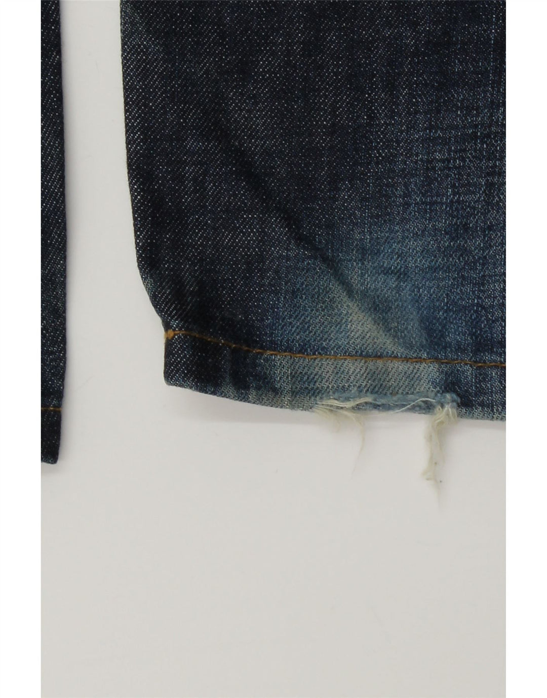 Fat Face Herre Slim Jeans W32 L34 Marineblå Bomuld