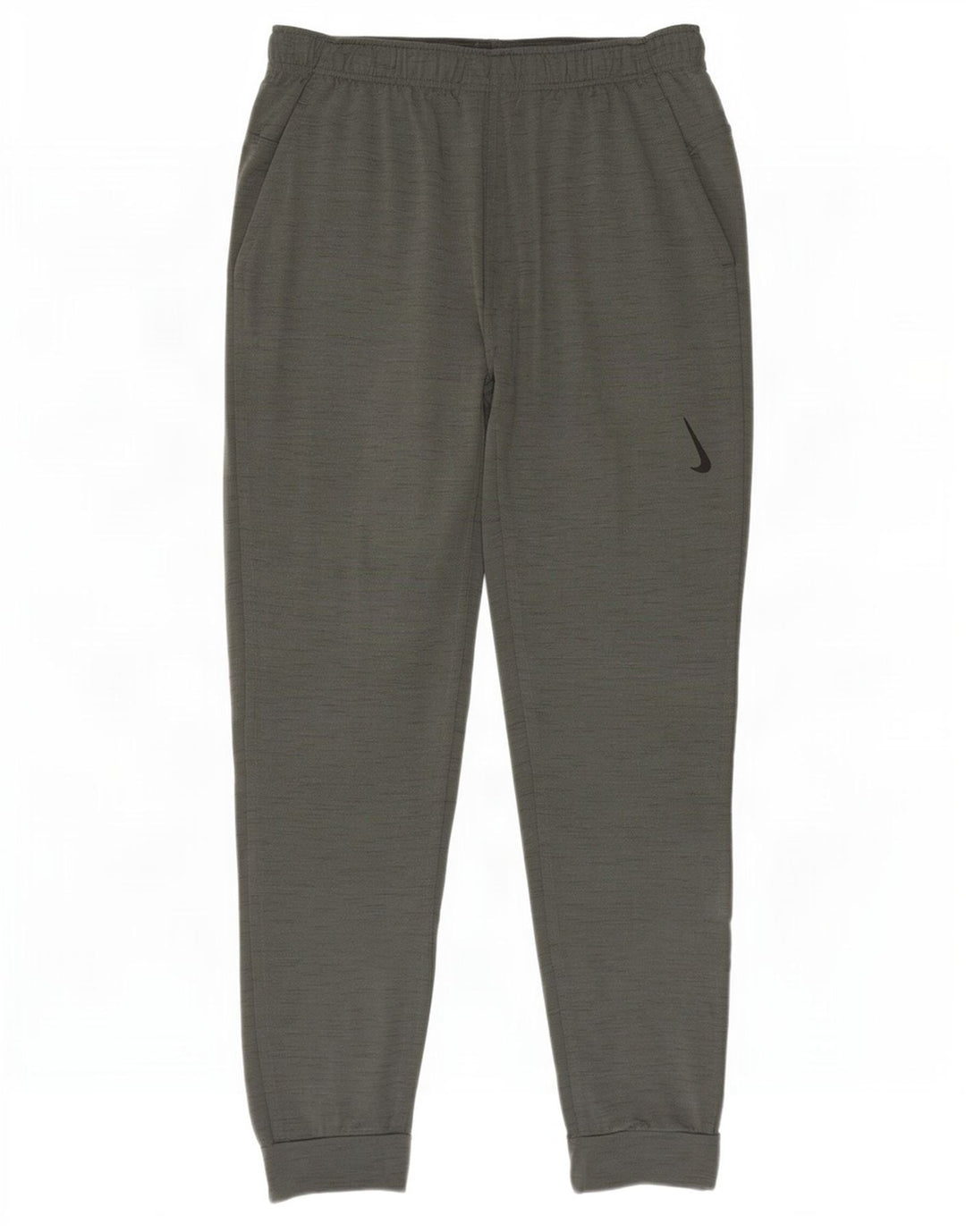 Nike Yoga træningsdragt bukser til mænd Joggers Medium Grey Flecked Polyester