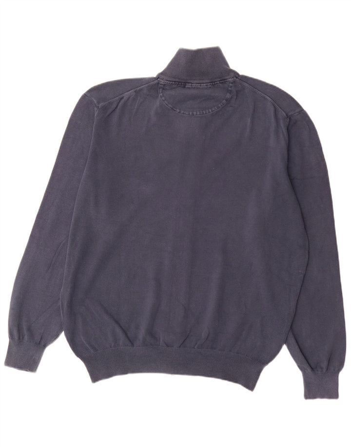 Gant herre cardigan sweater XL marineblå bomuld