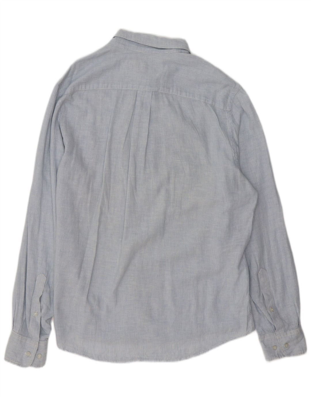 MURPHY & NYE Herreskjorte XL Blå nålestribet bomuld