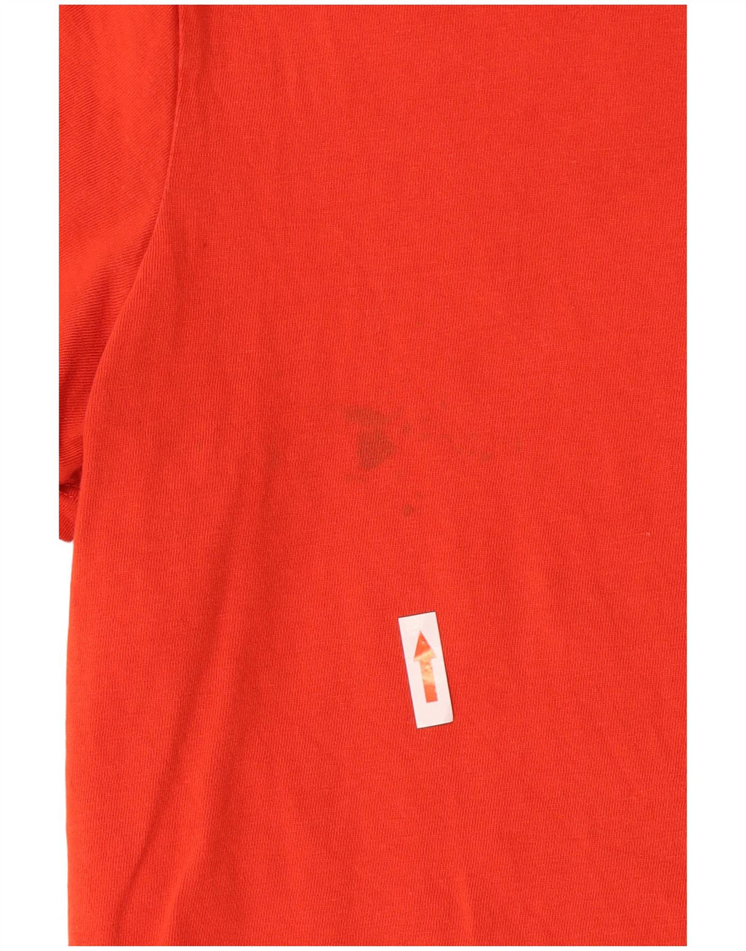 Levi's Dame T-Shirt Top UK 12 Medium Rød Bomuld
