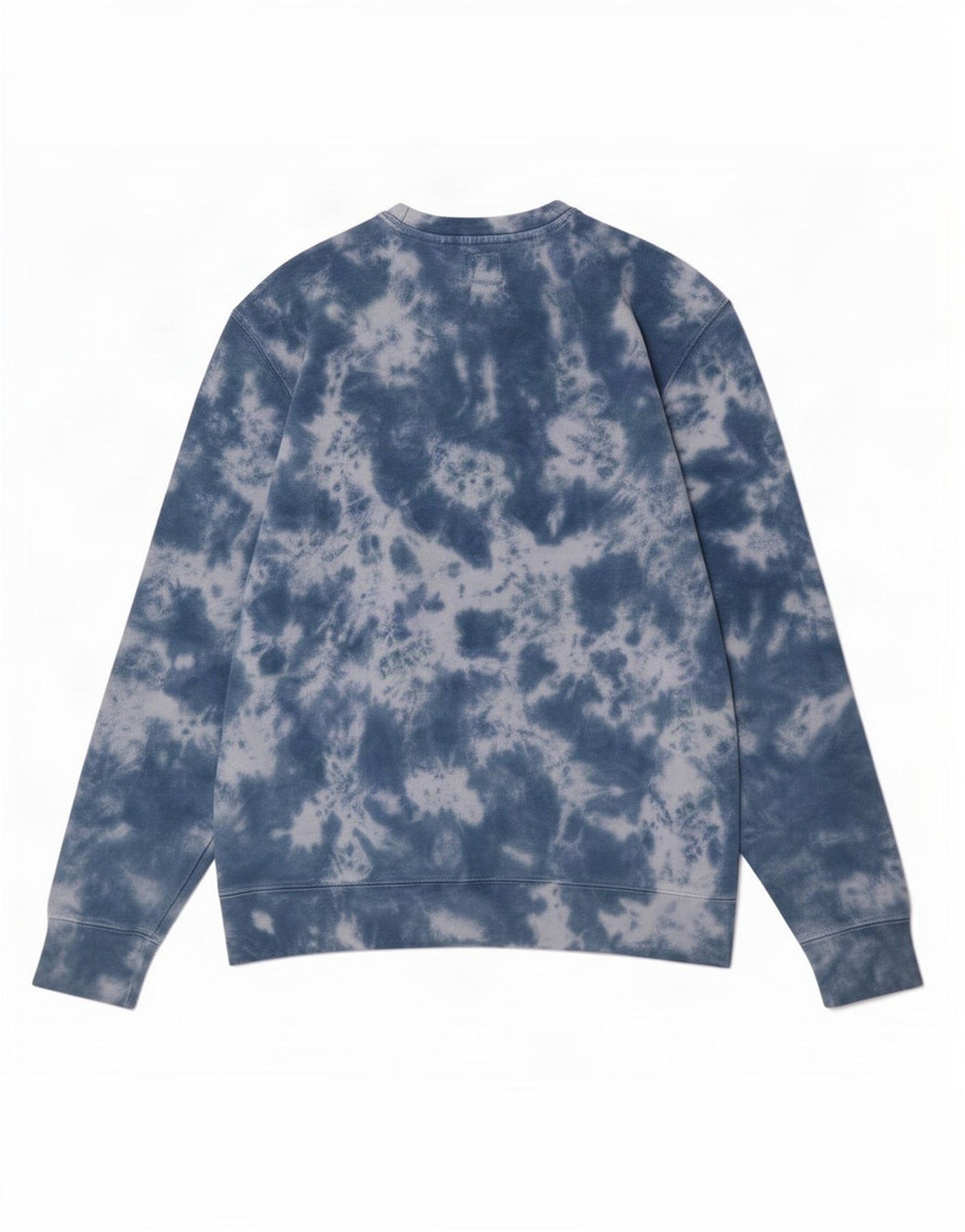 Levi's Herre Standard Fit Sweatshirt Jumper Medium Blue Tie Dye Bomuld