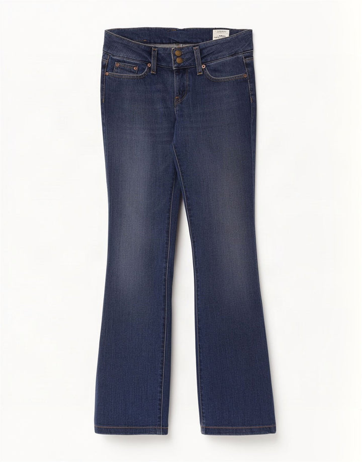 Lee Dame Coral Bootcut Jeans W27 L33 Blå Bomuld