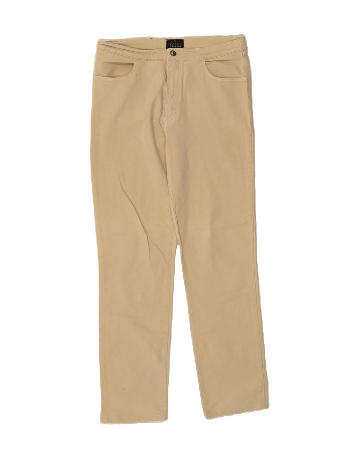 TRUSSARDI Mens Slim Jeans W30 L29 Beige Vintage Trussardi and Second-Hand Trussardi from Messina Hembry 