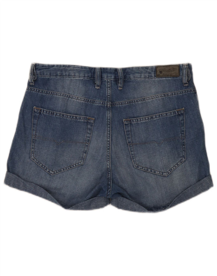 Diesel denimshorts til kvinder W28 Mellemblå bomuld