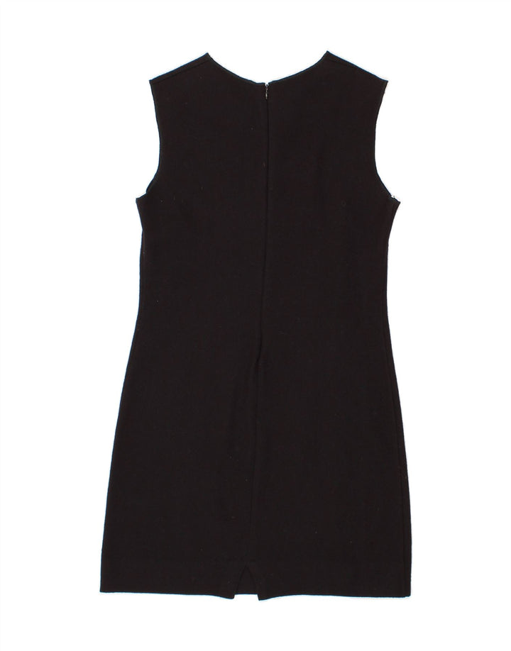 VINTAGE Womens Sleeveless Sheath Dress IT 46 Large Black Vintage Vintage and Second-Hand Vintage from Messina Hembry 