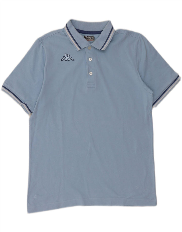 KAPPA Mens Polo Shirt Medium Blue Vintage Kappa and Second-Hand Kappa from Messina Hembry 