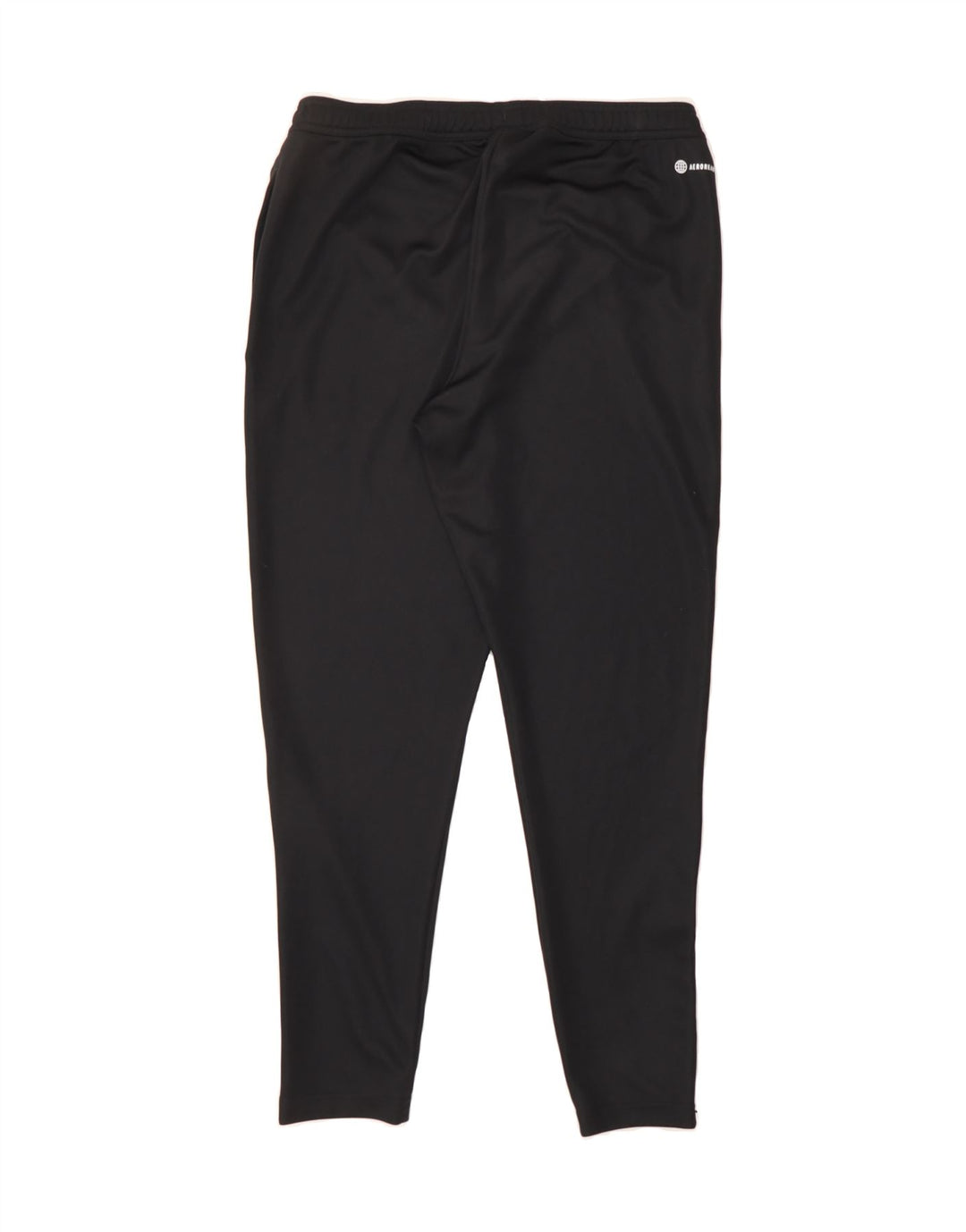 ADIDAS Womens Aeroready Tracksuit Trousers UK 14 Large  Black Polyester Vintage Adidas and Second-Hand Adidas from Messina Hembry 