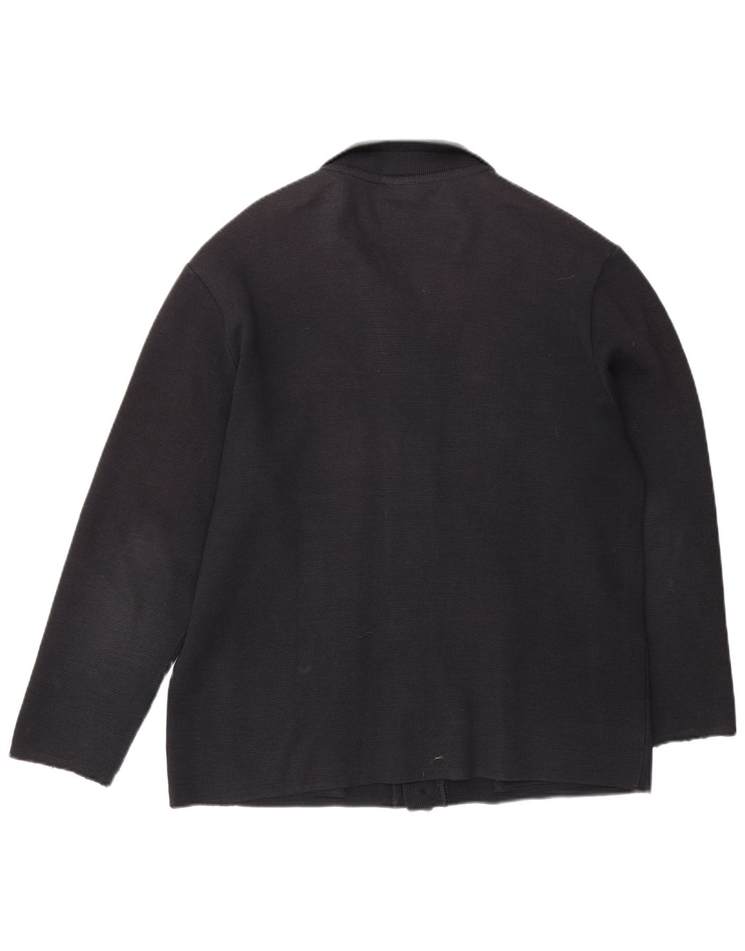Lacoste Herre Cardigan Sweater IT 52 Stor Marineblå Uld
