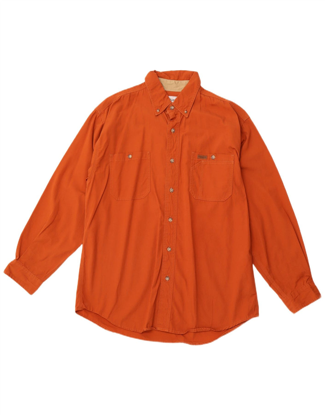 CARHARTT Herreskjorte Stor Orange Bomuld