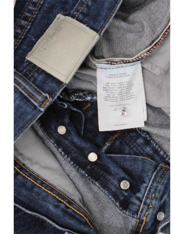 Bænk lige herre jeans W38 L32 blå bomuld