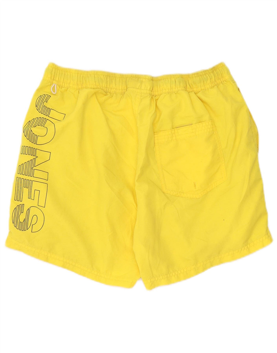 Jack & Jones Herre grafiske svømmeshorts store gule polyester
