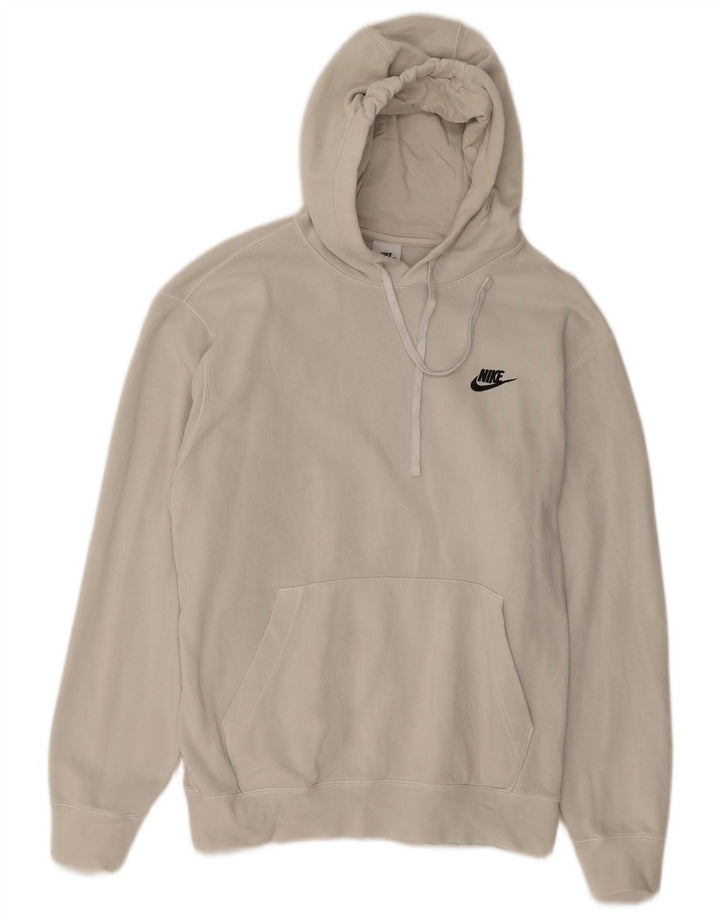 Nike Herre hættetrøje Jumper Large Off White Bomuld