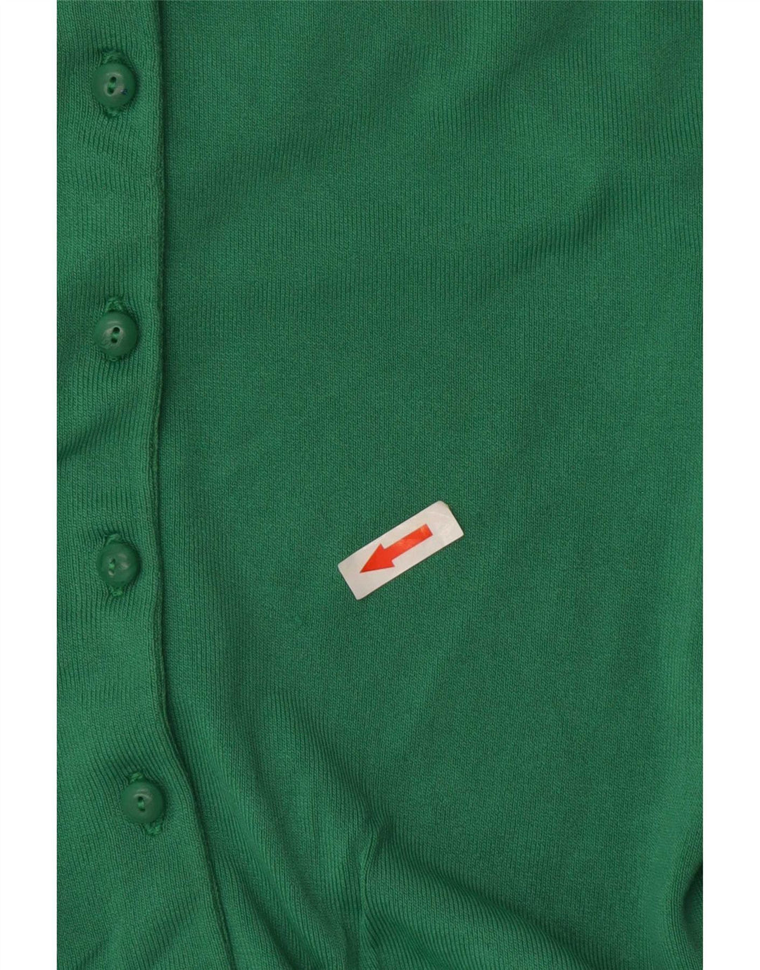 Zara Dame Cardigan Sweater UK 12 Medium Green Rayon