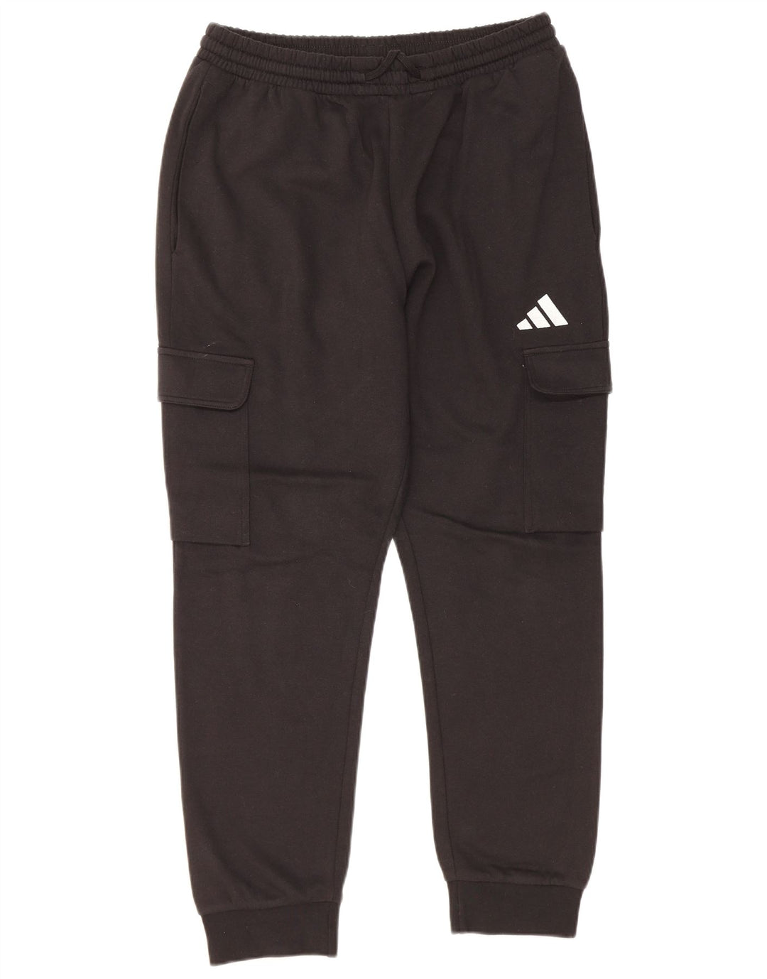 Adidas Herre Cargo Træningsdragt Bukser Joggers Medium Sort Bomuld
