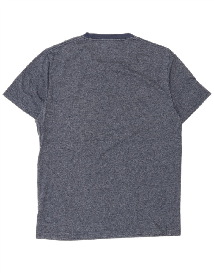 CONVERSE Grafisk T-shirt til mænd, medium marineblå