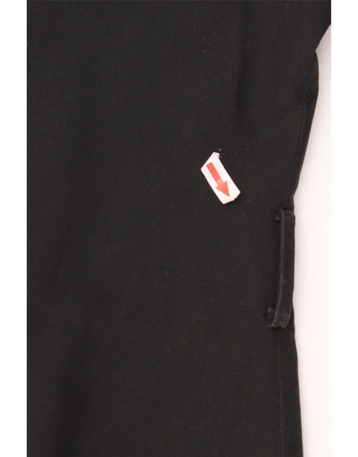 Marks & Spencer Trench Coat til kvinder UK 16 Stor sort polyester