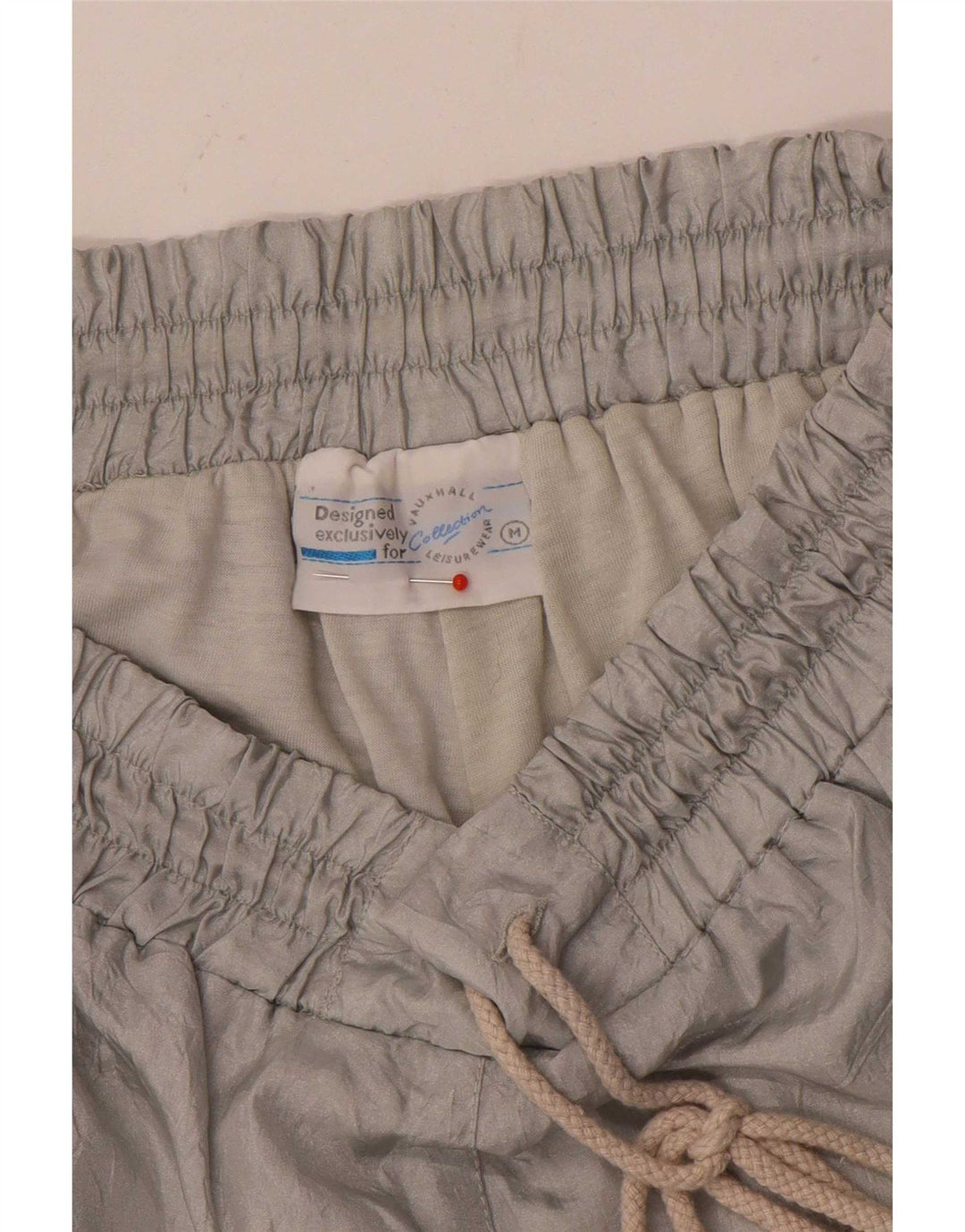 Vintage træningsdragt til mænd Joggers Medium Grey Colourblock Polyamid