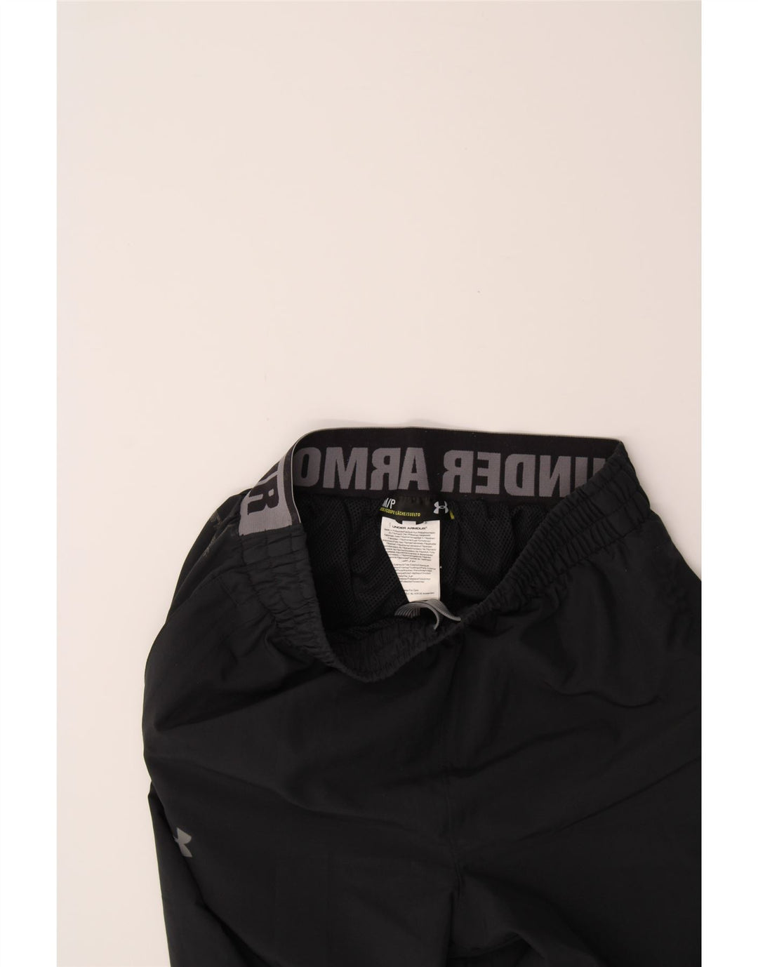 UNDER ARMOUR Womens Graphic Tracksuit Trousers UK 14 Medium  Black Vintage Under Armour and Second-Hand Under Armour from Messina Hembry 