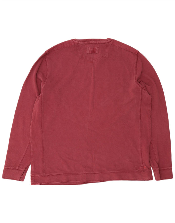 Fat Face Herre Sweatshirt Jumper 2XL Bourgogne bomuld