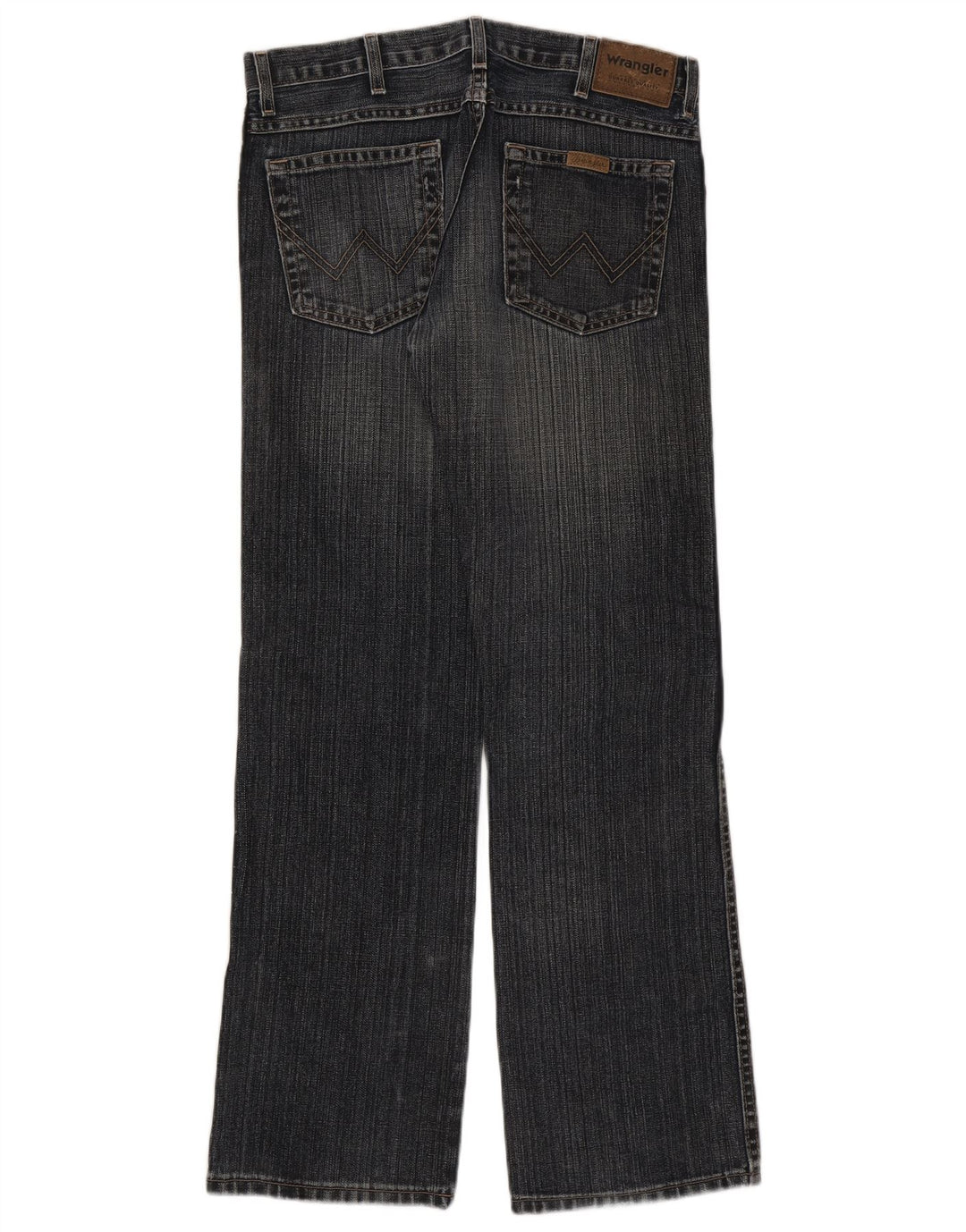 Wrangler Bootcut jeans til mænd W31 L32 Marineblå bomuld